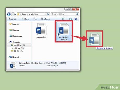 Изображение с названием Create a Desktop Shortcut Step 8